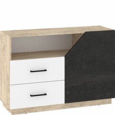 Kumode PAX 120 1D2S, Ozols/Balts/Melns